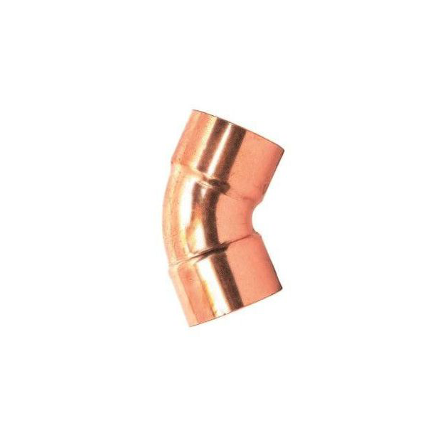 Solder bend 45 degrees 1 1/8