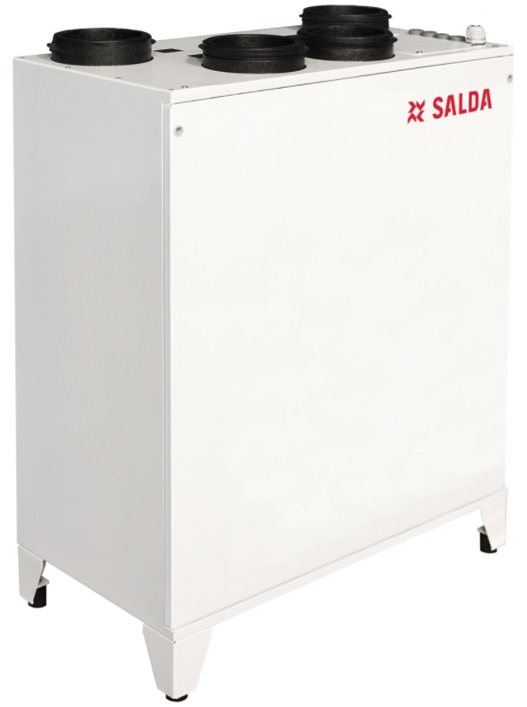 SMARTY 2X V 1.1, compacte wtw-unit woningbouw