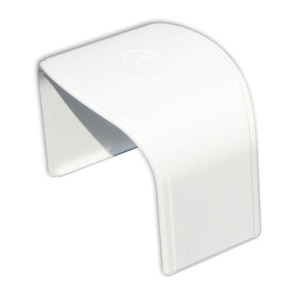 Airco duct weiß 75 mm Verbindungsstück
