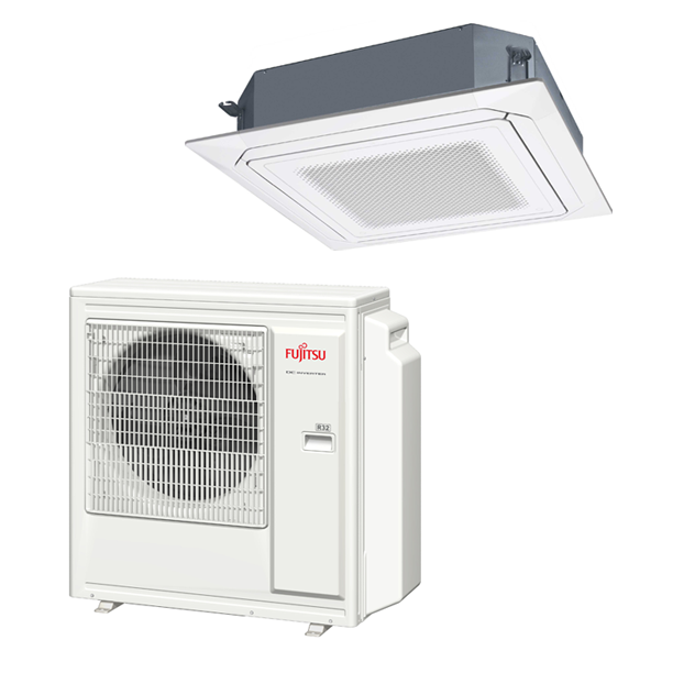 Fujitsu AUXG36KRLB + AOYG36KRTA cassette modelset R32 (9500-10800W