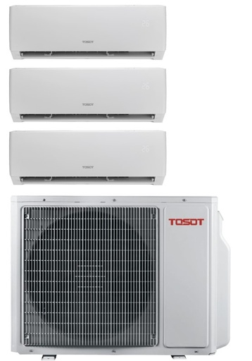 [89900652] TIMW4-80/25P.25P.25P Plus Tripleset  3x2,5kW wandmodel R32 incl. Wifi