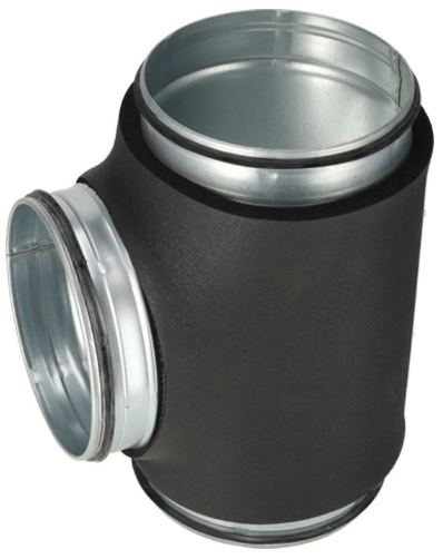 [86505155] T-stuk, 160, 125 (SPIRO/SAFE); uitw. vzv. dampdicht iso