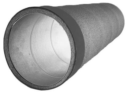 [86102400] Spirobuis, 400, 2 meter; uitw. vzv. dampdicht iso