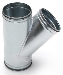 [86885201] T-stuk 45 gr., SPIRO/SAFE, 200, 160