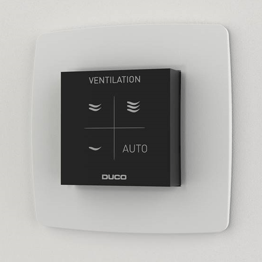[82050722] Duco CO2 room sensor RF/wired, black