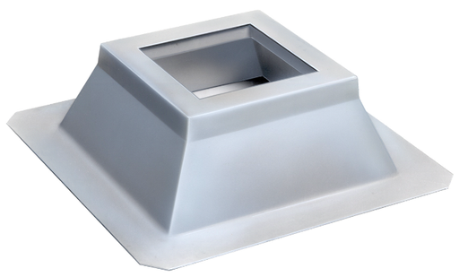 [80230027] Polyester dakopstand voor CAS, voetmaat I, RAL 9010