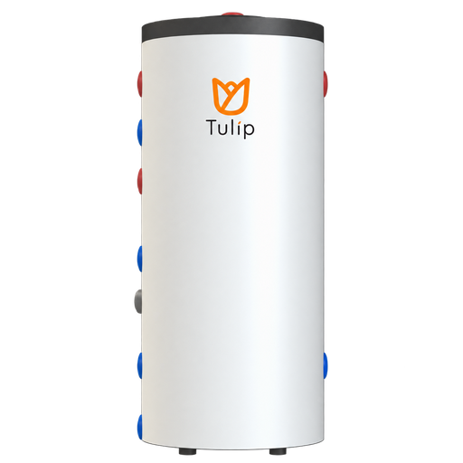 [89931812] Tulip DHW1-20-2 Stainless Steel boiler 200L - 2 heat exchanger + 1.5kW electric element