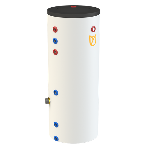[89931831] Tulip DHW1-50 -1 Edelstahl Brauchwasserspeicher 500L - 1 Wärmetauscher + 3kW elektrischer Heizstab