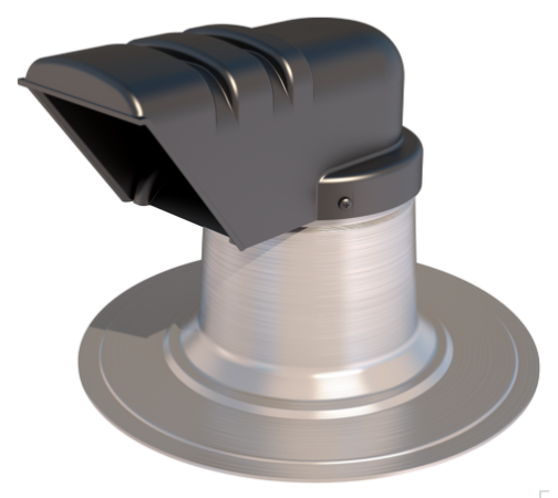 [82160562] Kabel- en Leidingdakdoorvoer, 0 graden