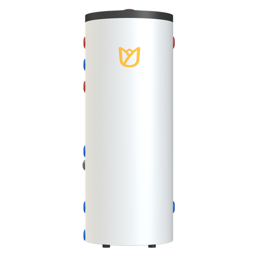 [89931807] Tulip BT1-30 Edelstahl Pufferspeicher 300L + 3kW elektrischer Heizstab