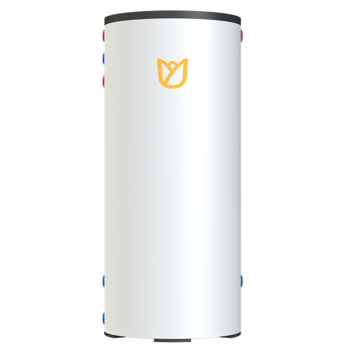 [89931809] Tulip BT1-100 Edelstahl Pufferspeicher 1000L + 2x3kW elektrischer Heizstab