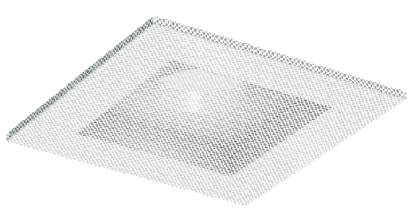 [81402411] Plafondrooster geperf., PTVMIOA 500 (toevoer)