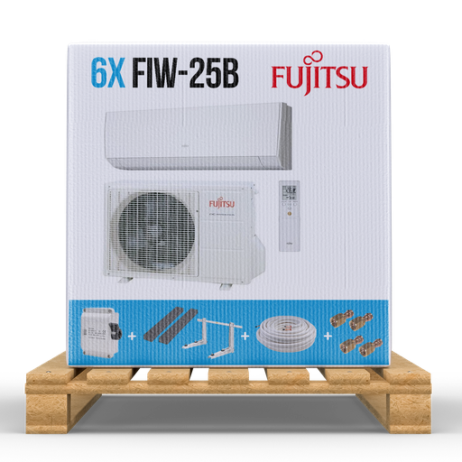 AKTION: (Klimaanlage Komplett Set) 6x FIW-25B