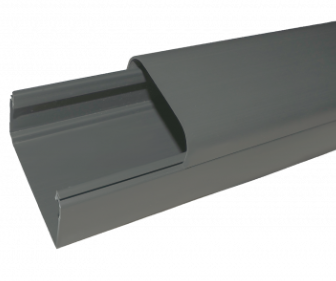[89923191] Airco duct antraciet RAL7016 90mm kanaal lengte 2 mtr