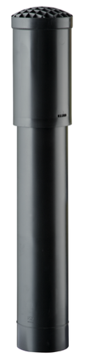 [82155772] Dachkanal Abwasserentlüftung 110 700 mm schwarz