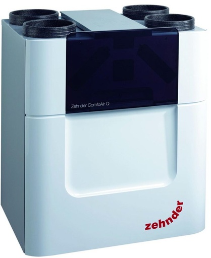 [84151840] ComfoAir Q350 Links als Rechts met RF en Enthalpiewisselaar