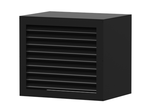 [89972000] Geluidsisolerende omkasting L1370xH1180xD990, Zwart