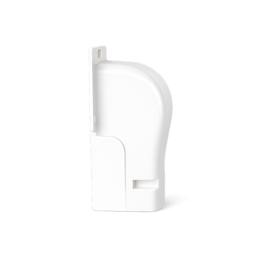 [89923136] Airco duct wit RAL9010 105 mm muurkapje 