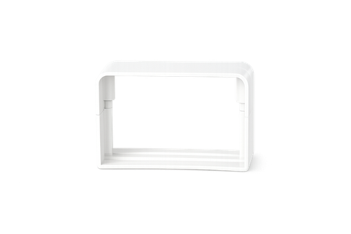 [89923031] Airco duct wit RAL9010 70mm verbindingsstuk 