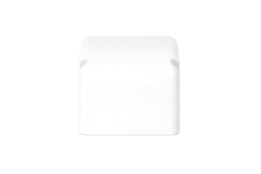 [89923021] Airco duct wit RAL9010 70mm haakse buitenbocht 