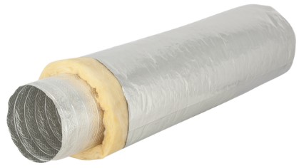 [87150127] Alu slang geluiddempend, doos a 10 meter, 127