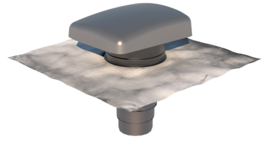 [82200250] Ventilation pan universal RVT 200 gray (lead, natural)