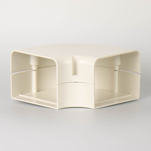 [89923015] Air conditioning duct 70 mm flat bend 90