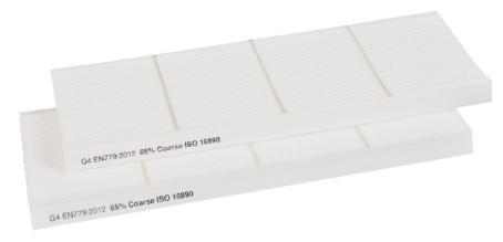 [84051045] FS HRU-3 BVF G4, filter set (2 pieces), standard filter