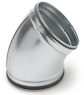 [86880200] Glatte Biegung, SPIRO/SAFE, 200, 45 Grad