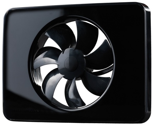 [83221002] Badezimmerventilator Intellivent, schwarz (21 dB)