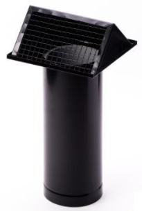 [84134501] HR-WTW-UB gevelkap 180, zwart