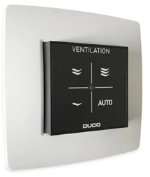 [82050615] Duco bedieningsschakelaar RF/BAT i.c.m. DucoBox Silent/Focus