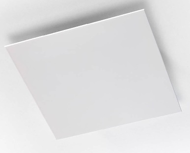 [82050650] DucoVent Design Vierkant Standaard AK, RAL 9010