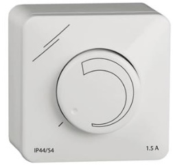 [84310950] MTP010, stepless controller 0-10 Volt surface/flush mounting