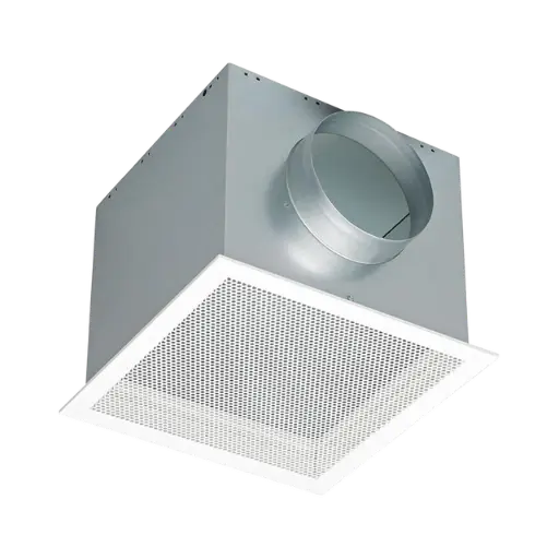 [81405024] Plafondrooster geperf., PRVDOA 250, 125mm bovenaansluiting, (retour)