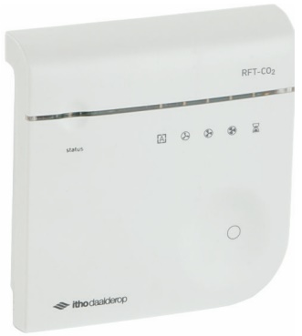 [82050176] RFT CO2 sensor surface-mounted incl. control [230 Volt powered]