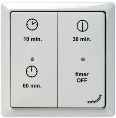 [84700635] Timer RF voor ComfoAir Q (10, 30 en 60 minuten)