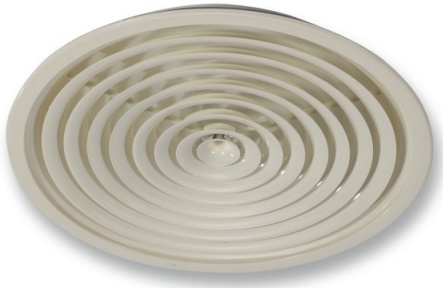 [81200930] PRN 300, wervelplafond rooster (Wit RAL 9016)