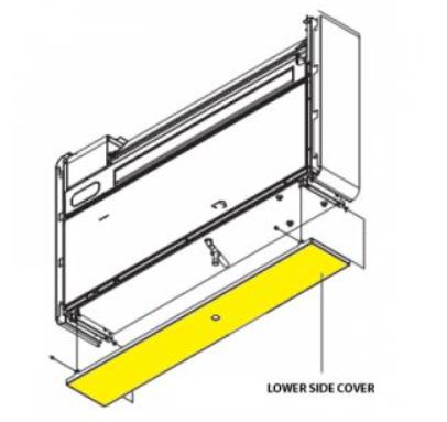 [89900780] Abschlussleiste Unterseite Monoblock COMO2.0