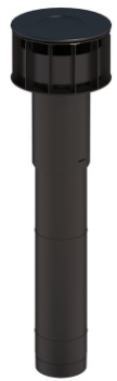 [82155701] MultiVent Basis Dakdoorvoer 131 980mm zwart