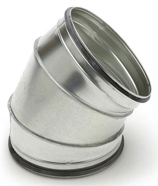 [86880355] Segmentbocht, SPIRO/SAFE, 355, 45 graden