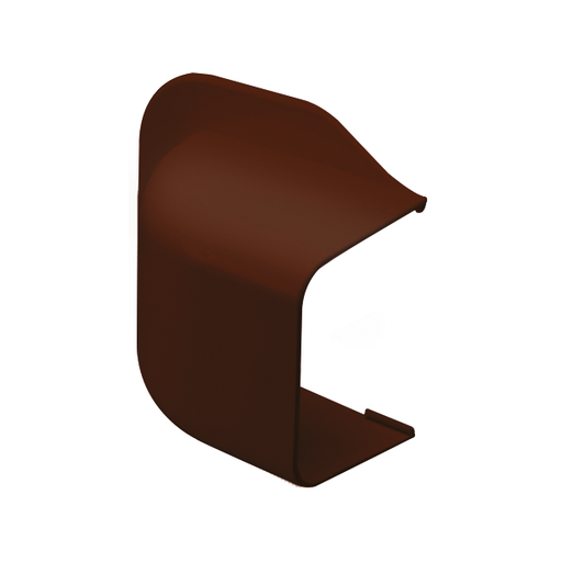 [89923175] Air conditioning duct brown 90 x 75 mm wall cap