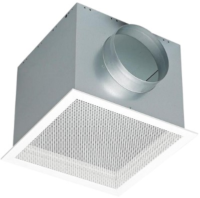 [81405042] Plafondrooster geperf., PTVDOR 400, 200mm zij-aansluiting, (toevoer)