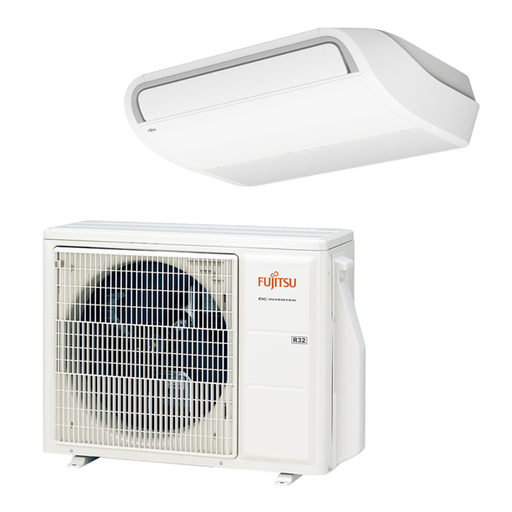 [89930602] Fujitsu ABYG24KRTA + AOYG24KBTB Deckenmodell-Set R32 (6800-7500 W)