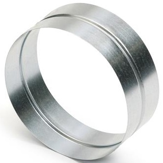 [86250125] Galvanised plug connection for accessory, 125